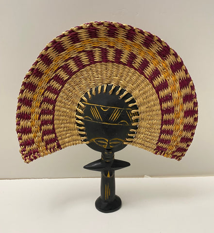 Straw Hand Fan