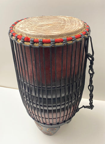 Tall Bongo Drum On Stand
