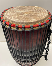 Tall Bongo Drum On Stand