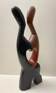 "I Love You" Wood Statuette