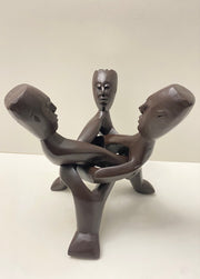 Three - Head Unity Carving