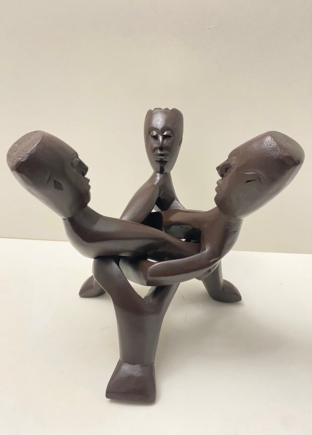 Three - Head Unity Carving