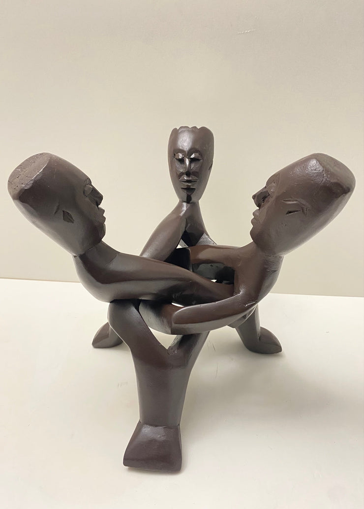 Three - Head Unity Carving