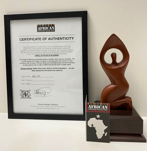 African-American Heritage Trophies & Recognition Awards - Mini Angel