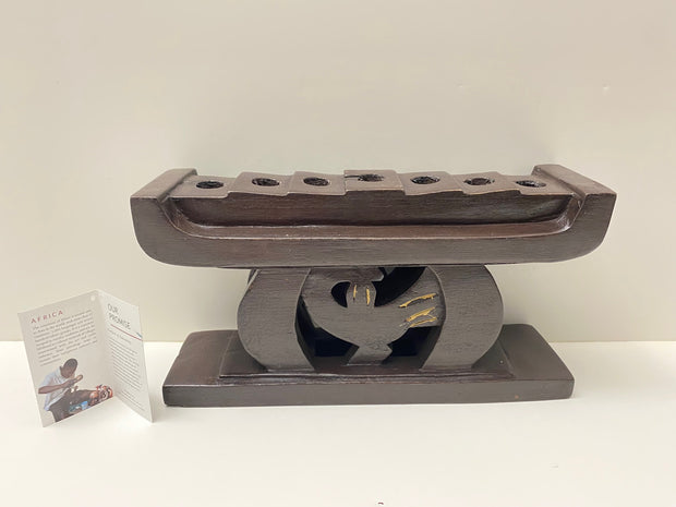 Kwanzaa Sankofa Candleholder