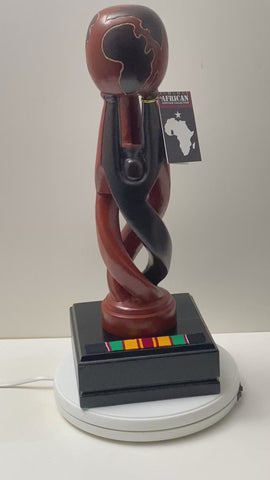 Tall Unity Globe Award - Shaping A Better Community