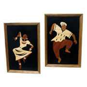 African Rythms wood collage