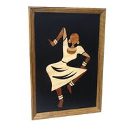 African Rythms wood collage