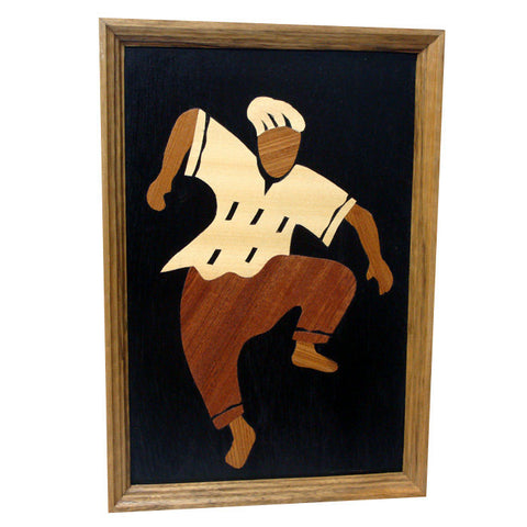 African Rythms wood collage