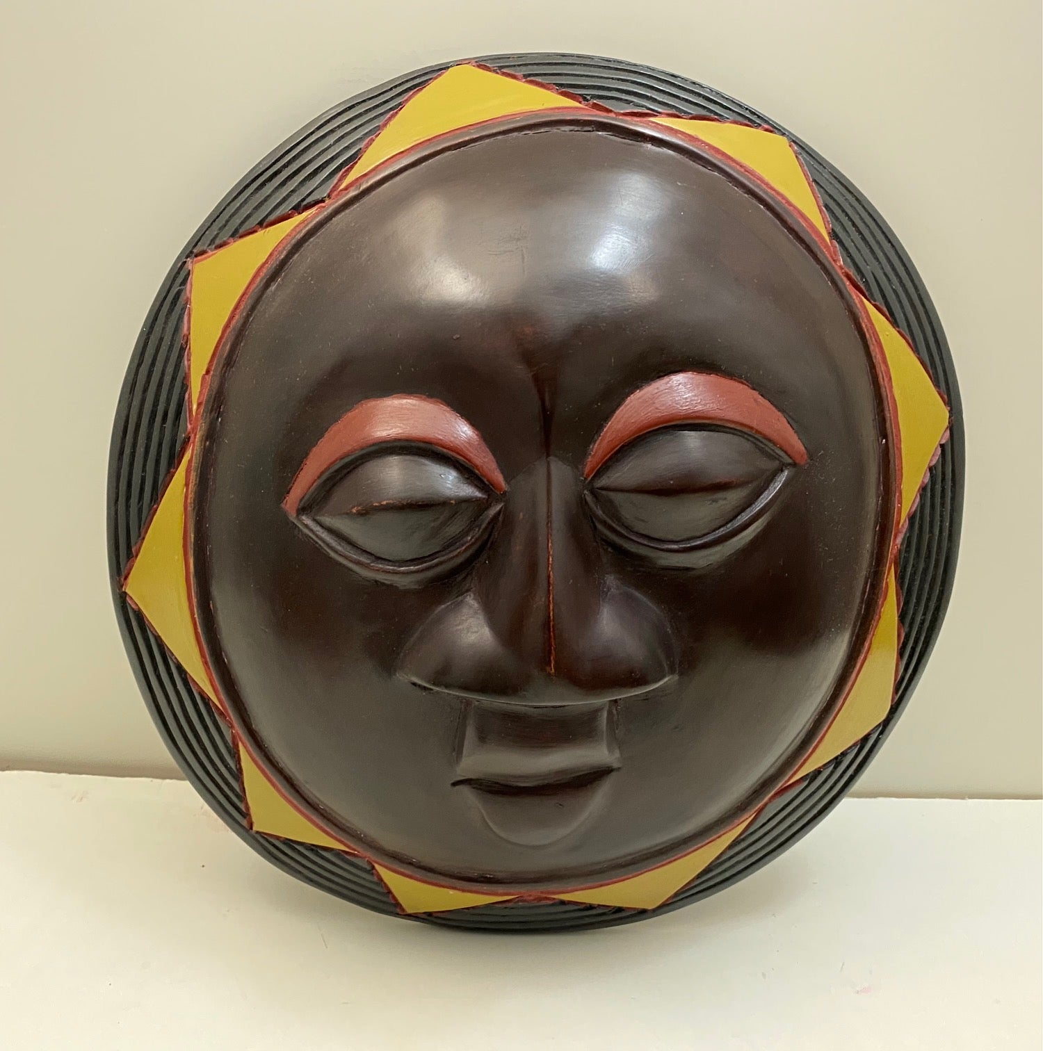 Happy Sun Mask  African Heritage Collection