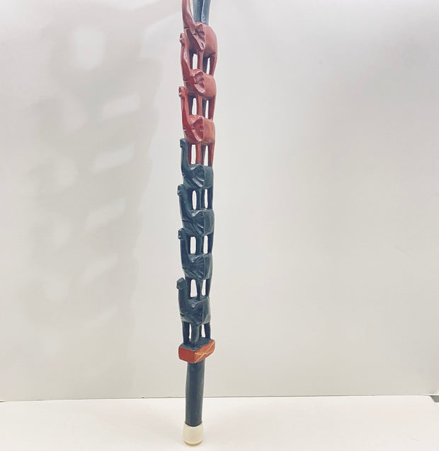 Elephant Family Walking Stick