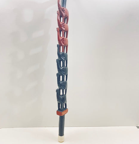 Elephant Family Walking Stick