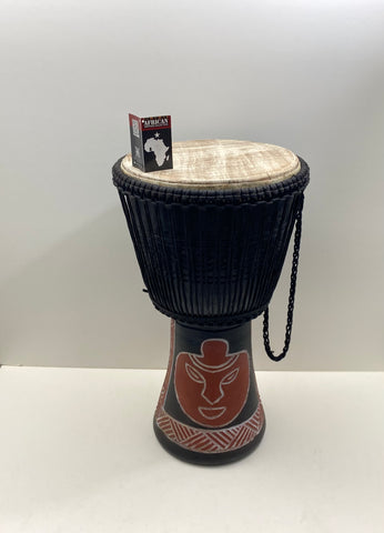 "Mask" Djembe Drum - Sweet Power Sound