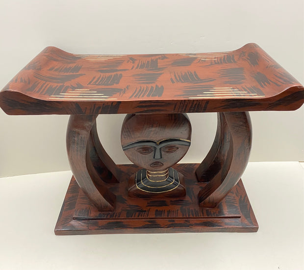 Ornate Ashanti New Edition Queen Stool
