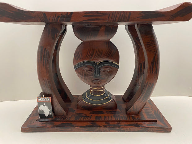 Ornate Ashanti New Edition Queen Stool