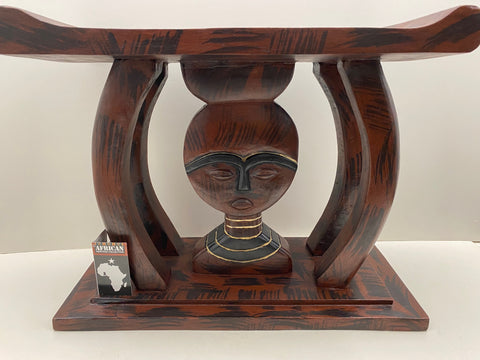 Ornate Ashanti New Edition Queen Stool