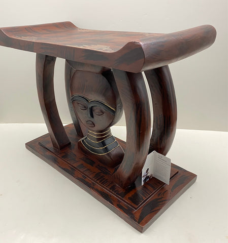Ornate Ashanti New Edition Queen Stool