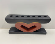 Kwanzaa Heart Candleholder