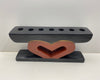 Kwanzaa Heart Candleholder