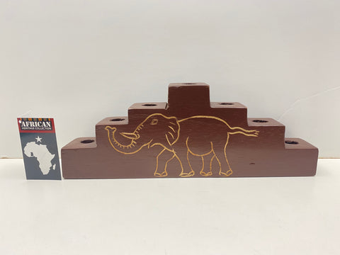 Kwanzaa "Pyramid" Candleholder