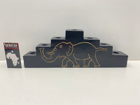 Kwanzaa "Pyramid" Candleholder