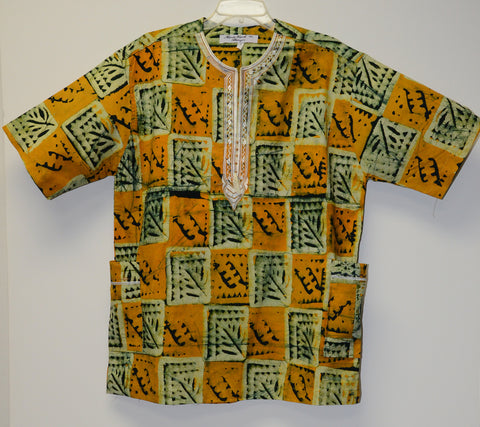 Ghana Unisex Dashiki  - Large