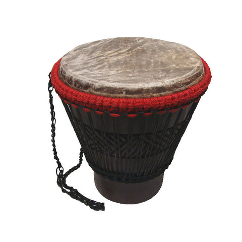 Short Djembe Drum - 10"F x 12"H Power Sound