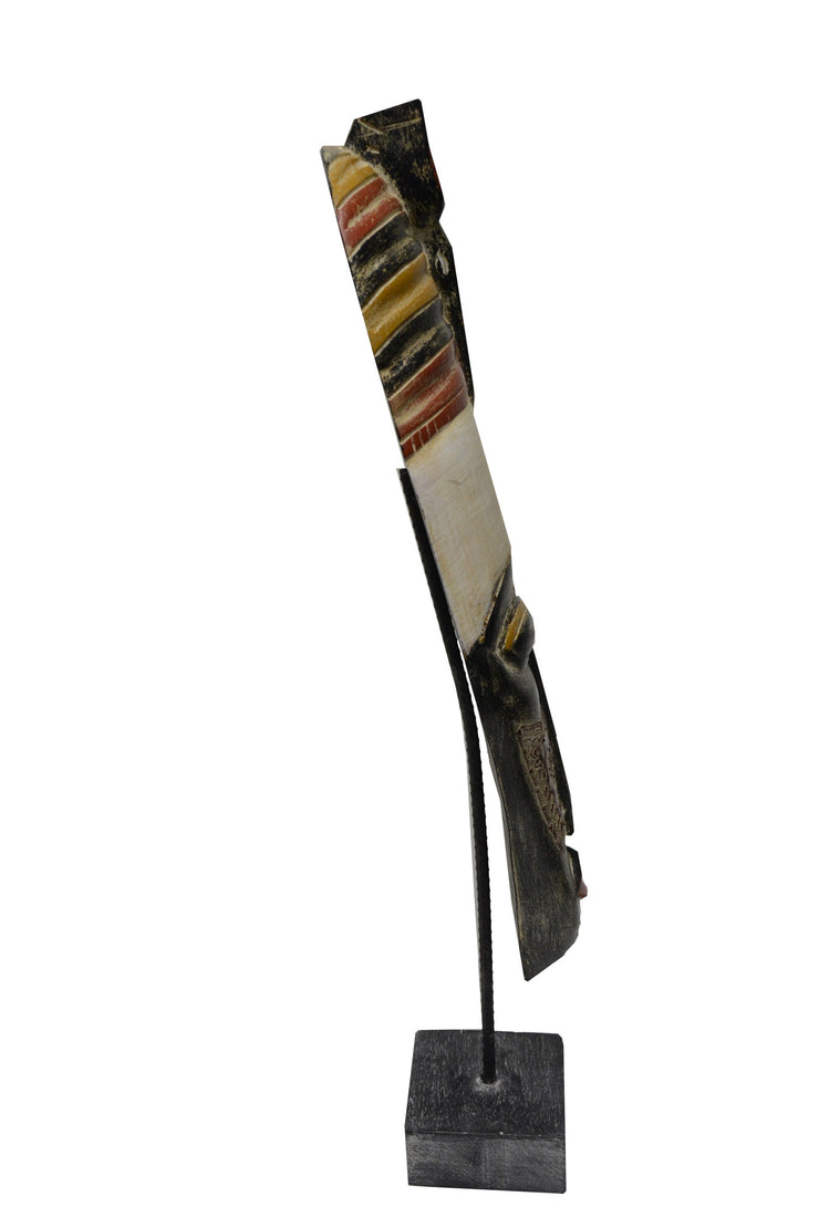 Large Tribal Standing Mask