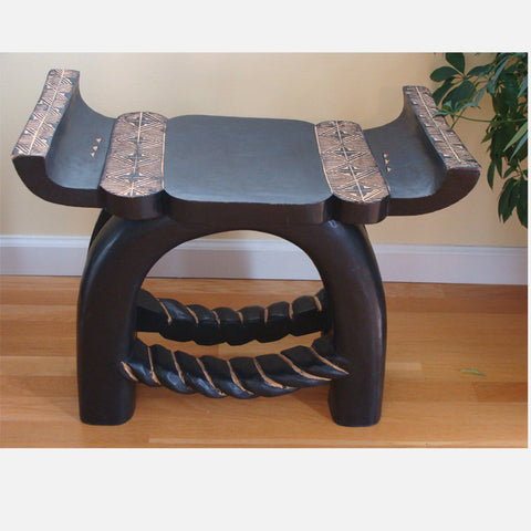 Ashanti King Tutu Royal Stool