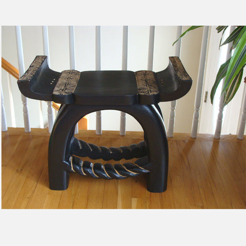 Ashanti King Tutu Royal Stool