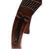 Ashanti Mask Bow Stool - Handcrafted