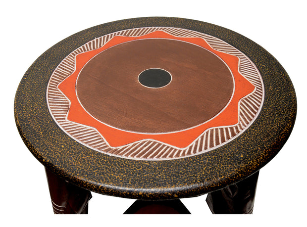 Handcrafted Tall Elephant Trunk Foyer Table